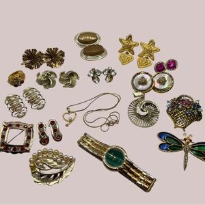 Vintage-Now Gold Jewelry Lot